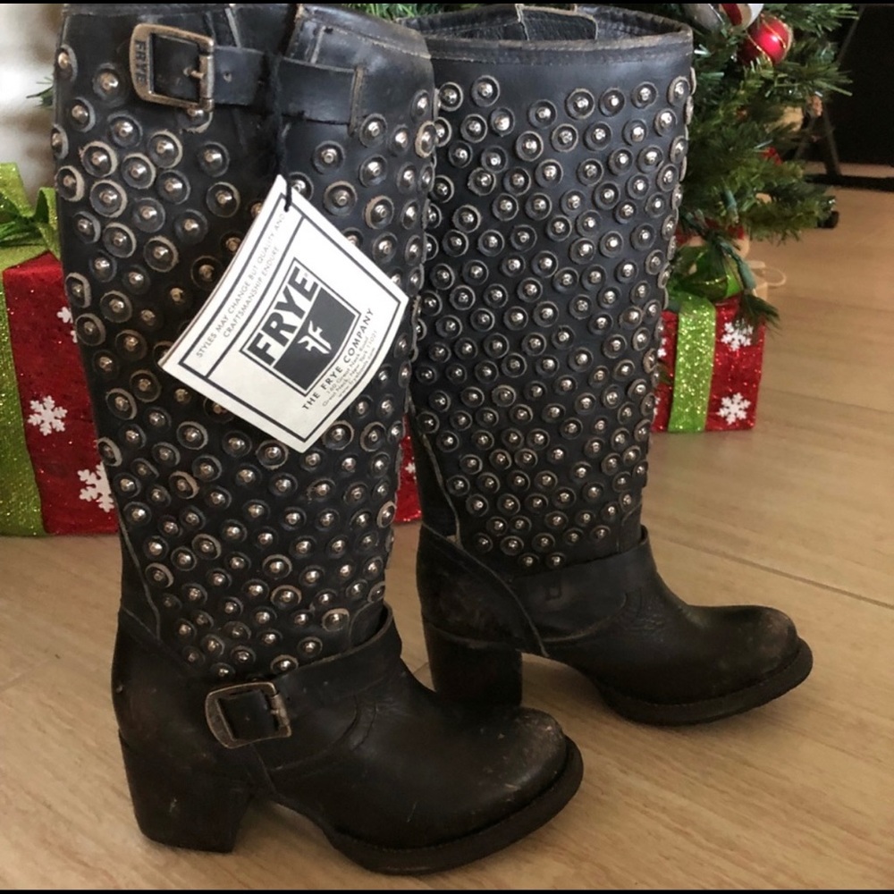 Frye Vera Disk Tall Boots